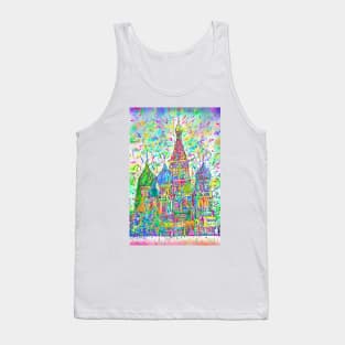 KREMLIN - watercolor and inks painting Tank Top